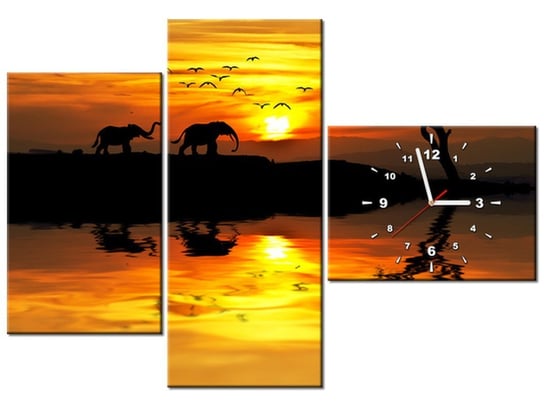 Obraz, Afryka, 3 elementy, 100x70 cm Oobrazy