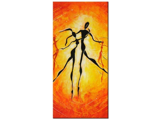 Obraz Afrykańscy tancerze, 55x115 cm Oobrazy