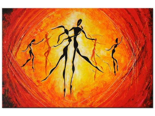 Obraz Afrykańscy tancerze, 60x40 cm Oobrazy