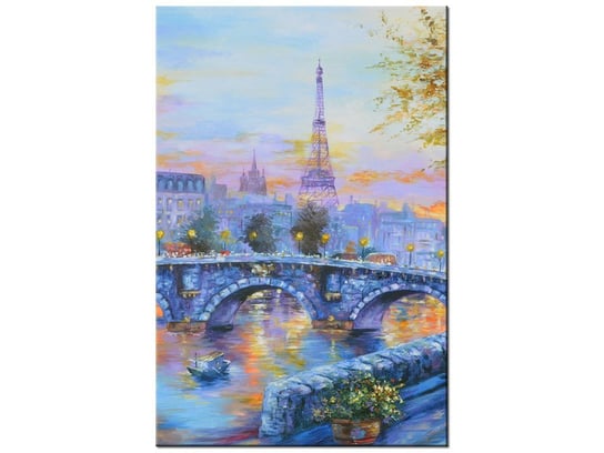 Obraz Alejka w Paryżu, 80x120 cm Oobrazy