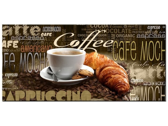 Obraz, Apetyczna kawa, 115x55 cm Oobrazy
