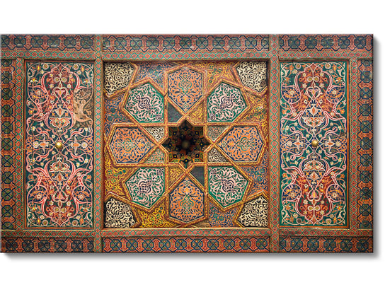 Obraz - Arabeska, orientalny obraz olbrzym, 140x82 cm / PRINTORAMA PRINTORAMA
