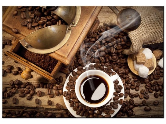 Obraz Aromatyczna kawa, 100x70 cm Oobrazy