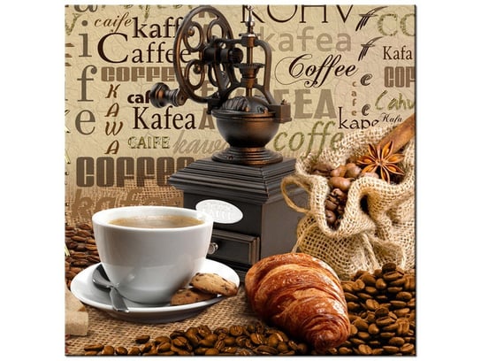 Obraz, Aromatyczna kawa o poranku, 30x30 cm Oobrazy