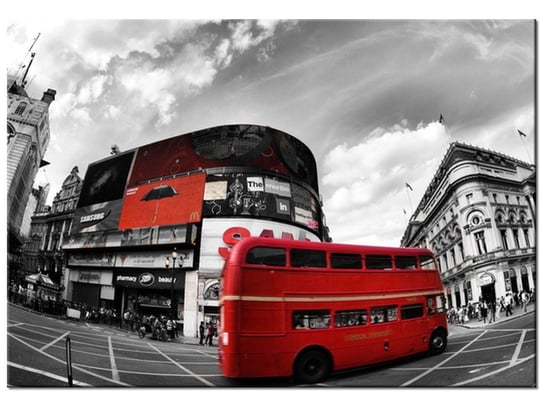 Obraz Autobus w Londynie, 100x70 cm Oobrazy