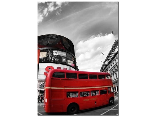 Obraz Autobus w Londynie, 50x70 cm Oobrazy