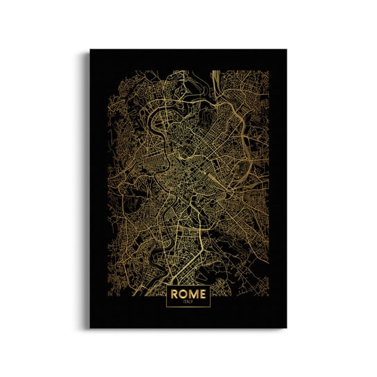 Obraz autorski HOMEPRINT Mapa Rzymu 20x30 cm HOMEPRINT