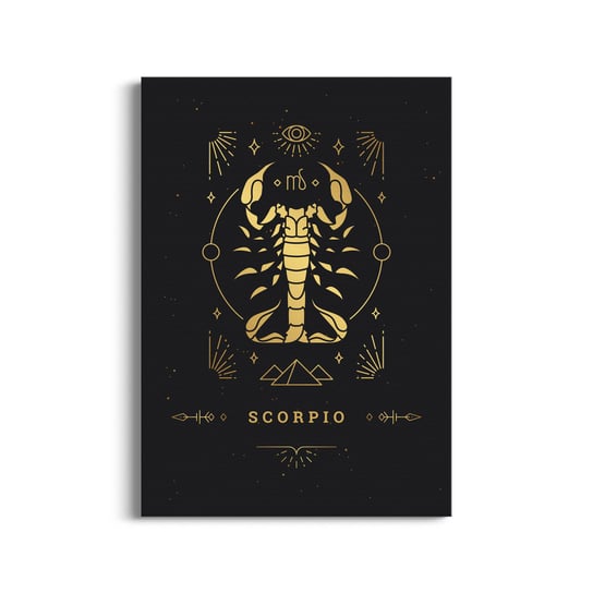 Obraz autorski HOMEPRINT Znak zodiaku Skorpion 50x70 cm HOMEPRINT