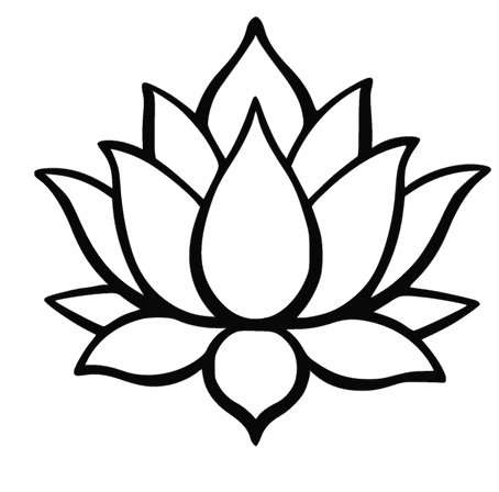 Obraz Ażur Dekoracja Ścienna 3D Kwiat Lotosu C123 Inna marka