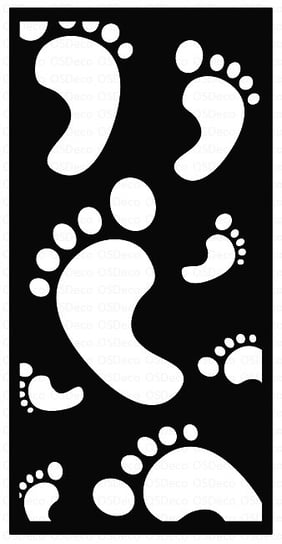 Obraz Ażurowy Dekoracja Pokoiku Panel Stopy S101 Inna marka