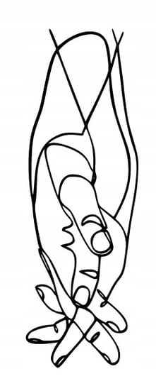 Obraz Ażurowy Dekoracja Ścienna Dłonie Para J143 Inna marka
