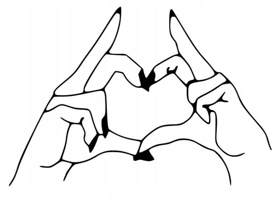 Obraz Ażurowy Dekoracja Ścienna Dłonie Serce J142 Inna marka