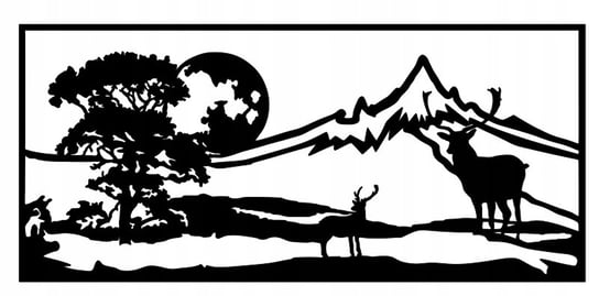 Obraz Ażurowy Dekoracja Ścienna Jelenie Góry B115 Inna marka