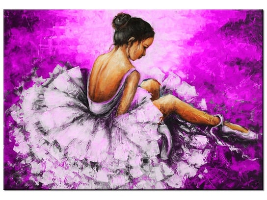 Obraz Balet w fiolecie, 100x70 cm Oobrazy