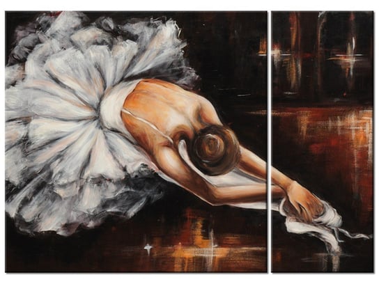 Obraz Baletnica, 2 elementy, 70x50 cm Oobrazy