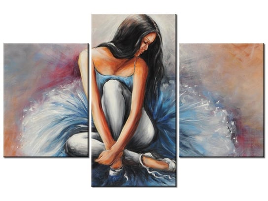 Obraz Baletnica Tatiana, 3 elementy, 90x60 cm Oobrazy