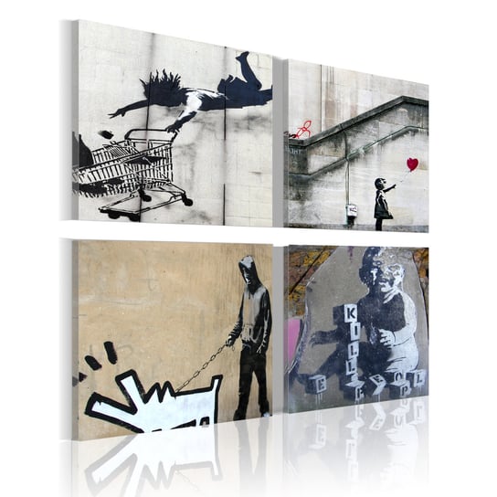 Obraz - Banksy - cztery twórcze pomysły ARTGEIST