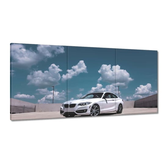 Obraz Białe BMW, 120x60cm - ZeSmakiem | Sklep EMPIK.COM