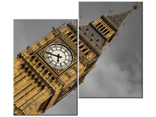 Obraz Big Ben, 2 elementy, 80x70 cm Oobrazy