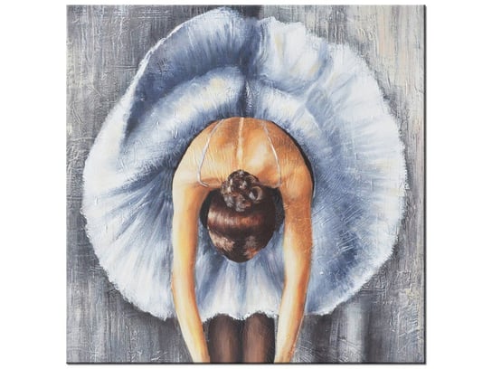 Obraz Błękitna baletnica, 40x40 cm Oobrazy