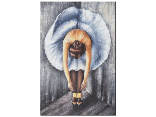 Obraz Błękitna baletnica, 60x90 cm Oobrazy