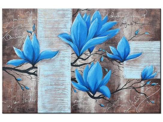 Obraz, Błękitna magnolia, 120x80 cm Oobrazy