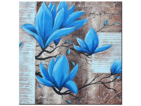 Obraz Błękitna magnolia, 30x30 cm Oobrazy