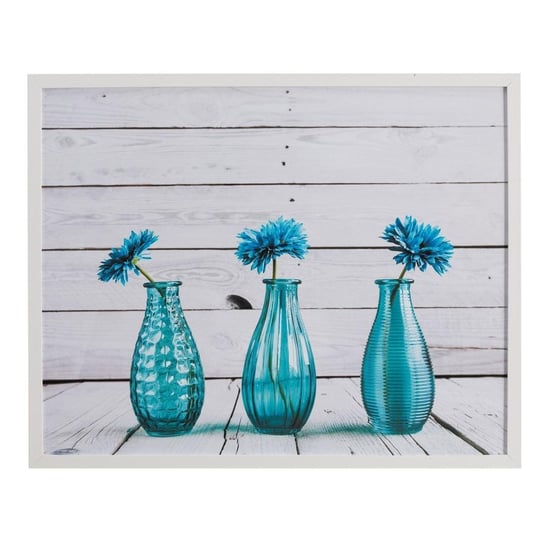 Obraz Blue Flowers, 40x50 cm Dekoria