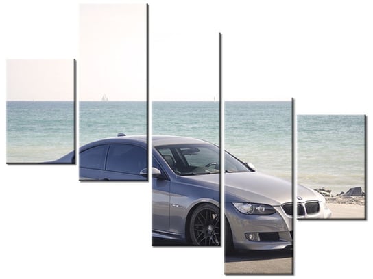 Obraz BMW 335i Coupe - Axion23, 5 elementów, 100x75 cm Oobrazy