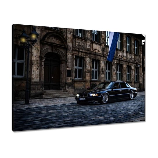 Obraz BMW 740IL Samochód Buma, 70x50cm ZeSmakiem