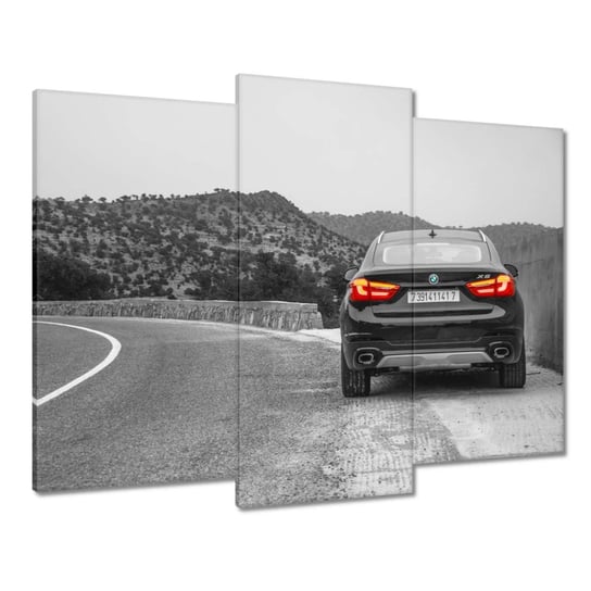 Obraz BMW czarne X6, 90x70cm ZeSmakiem