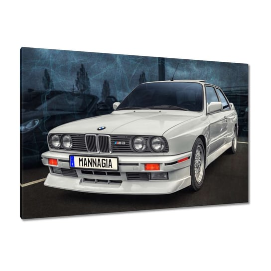 Obraz BMW M3 E30, 120x80cm ZeSmakiem