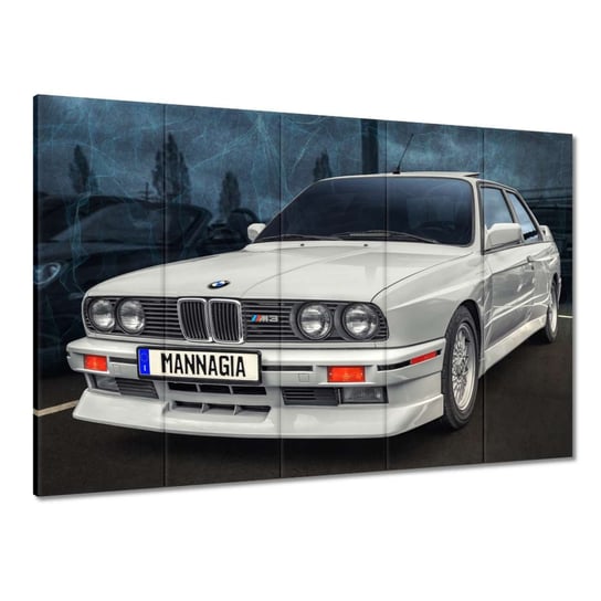 Obraz BMW M3 E30, 225x160cm ZeSmakiem