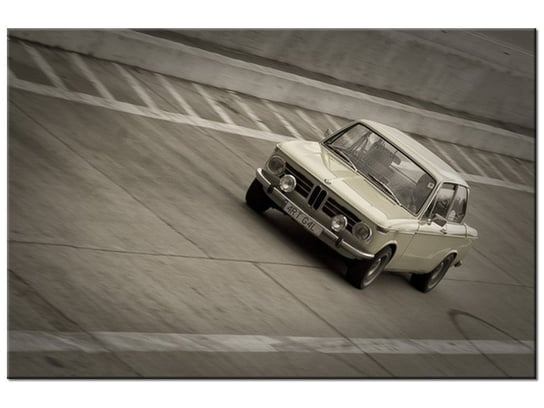 Obraz BMW na torze, 120x80 cm Oobrazy