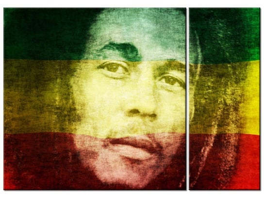 Obraz Bob Marley, 2 elementy, 70x50 cm Oobrazy