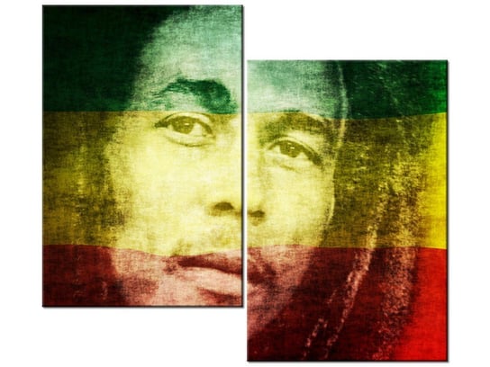 Obraz Bob Marley, 2 elementy, 80x70 cm Oobrazy