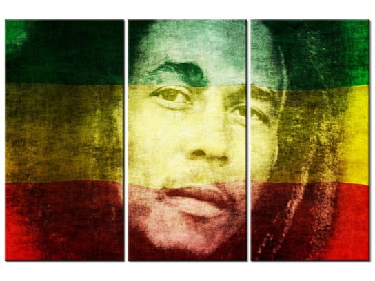 Obraz Bob Marley, 3 elementy, 90x60 cm Oobrazy