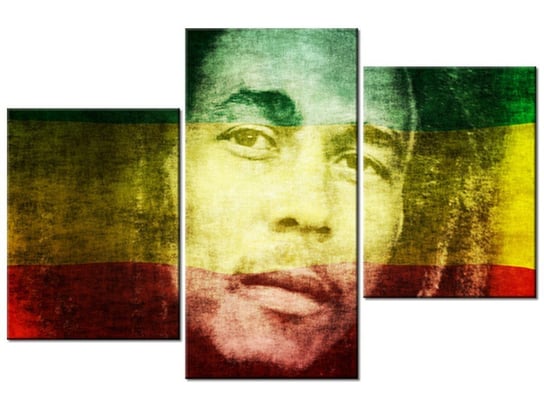 Obraz Bob Marley, 3 elementy, 90x60 cm Oobrazy