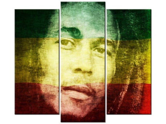 Obraz Bob Marley, 3 elementy, 90x80 cm Oobrazy