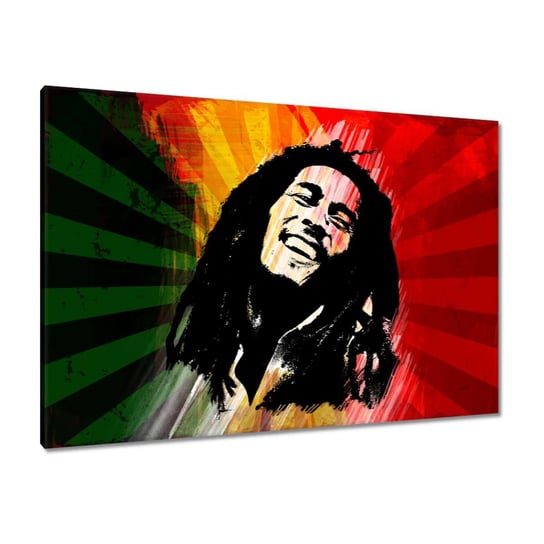 Obraz Bob Marley Reggae, 100x70cm ZeSmakiem