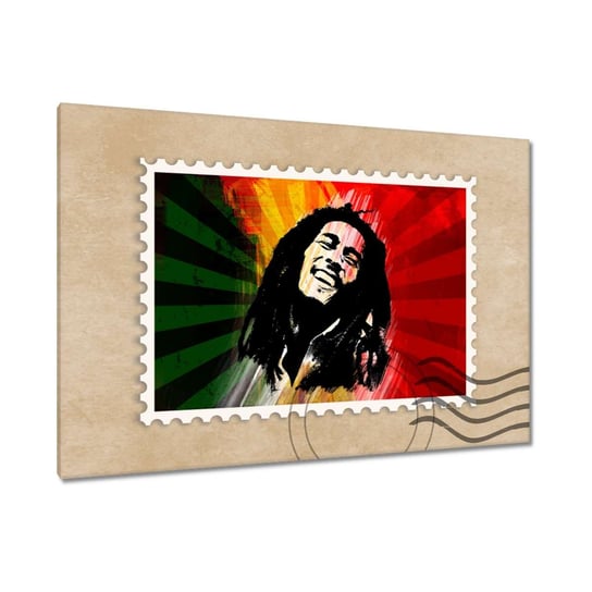 Obraz Bob Marley Reggae, 120x80cm ZeSmakiem