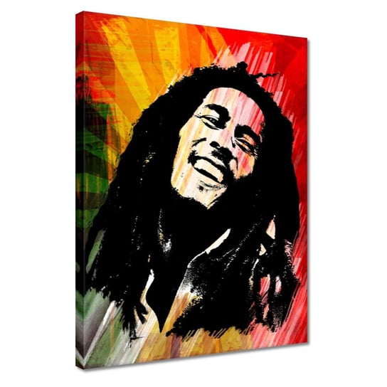 Obraz Bob Marley Reggae, 30x40cm ZeSmakiem