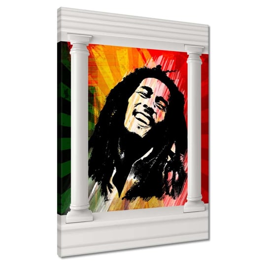 Obraz Bob Marley Reggae, 50x70cm ZeSmakiem