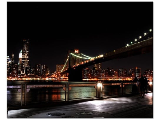 Obraz Brooklyn Bridge - Mith17, 50x40 cm Oobrazy