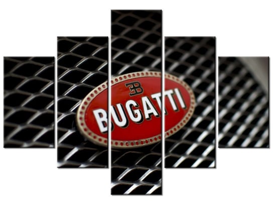Obraz Bugatti - Axion23, 5 elementów, 100x70 cm Oobrazy