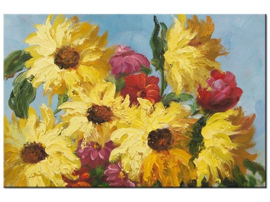 Obraz Bukiet kwiatów, 60x40 cm Oobrazy