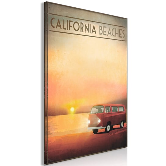 Obraz - California Beaches (1-częściowy) pionowy 40x60 ARTGEIST