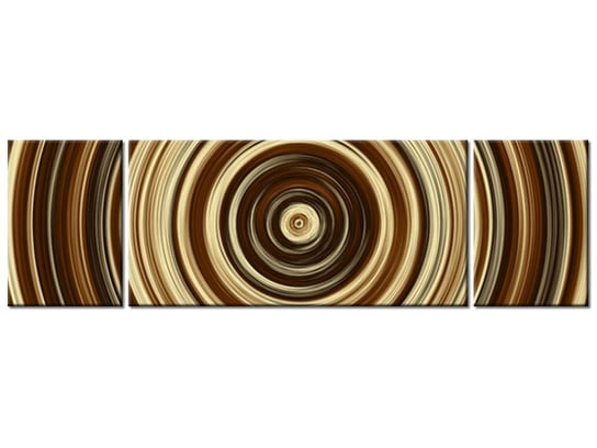 Obraz Cappuccino Love, 3 elementy, 170x50 cm Oobrazy