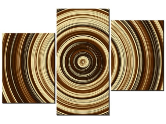 Obraz Cappuccino Love, 3 elementy, 90x60 cm Oobrazy
