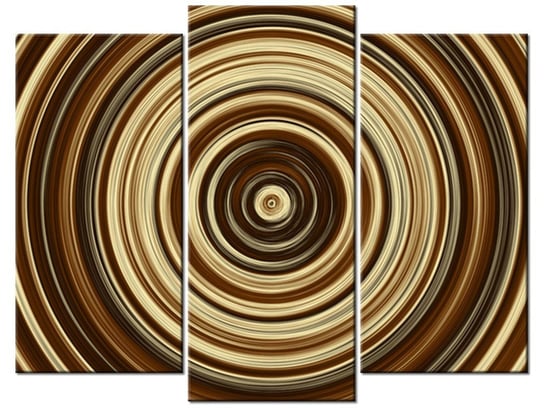 Obraz Cappuccino Love, 3 elementy, 90x70 cm Oobrazy